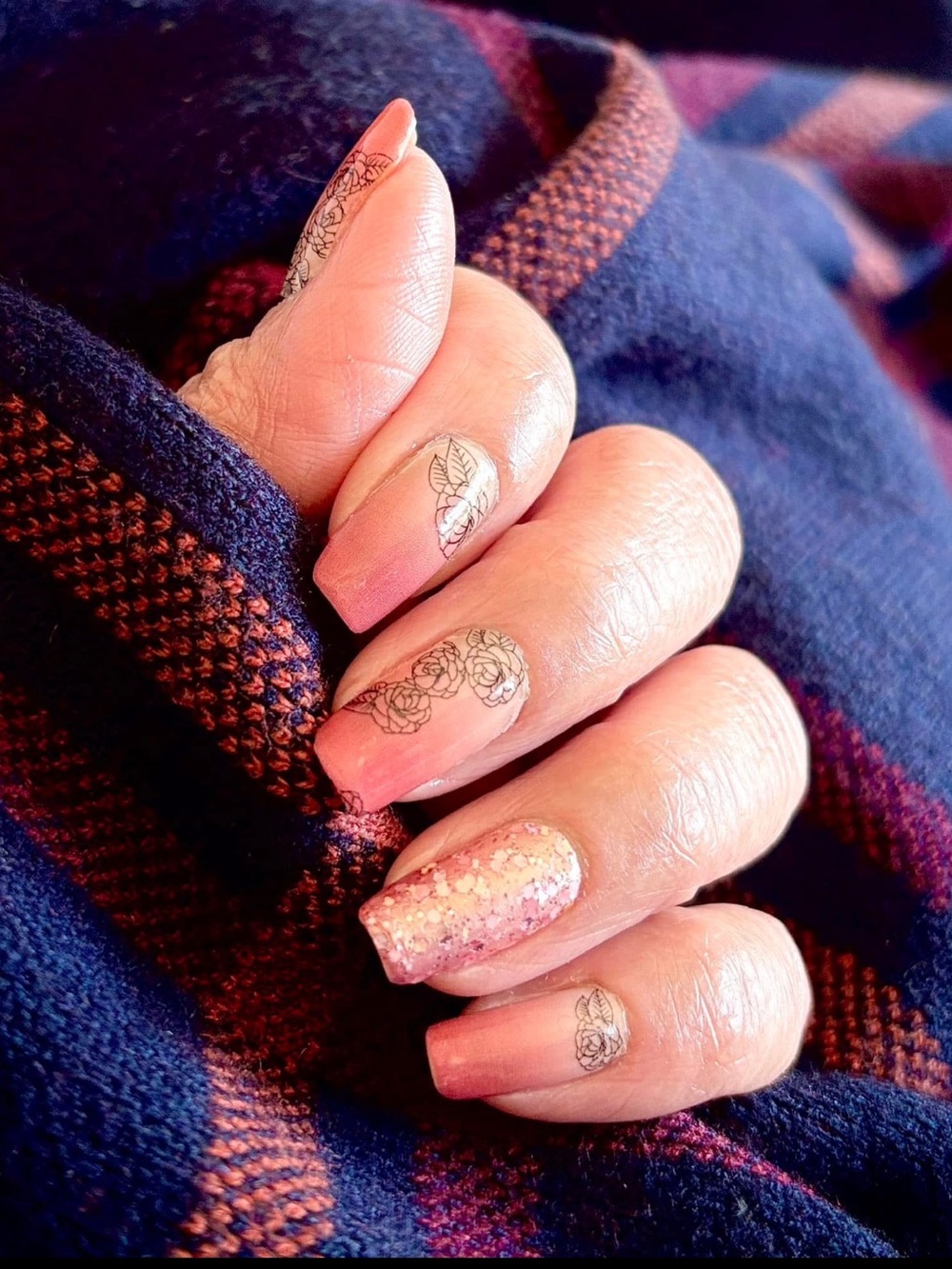*Retired* Color Street: Anything Rose | Floral Romantic Flower Spring Clear - Picture 10 of 15